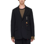 Song For The Mute Oversized Blazer Black
