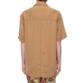 Song For The Mute Short Sleeve Oversized Shirt Camel