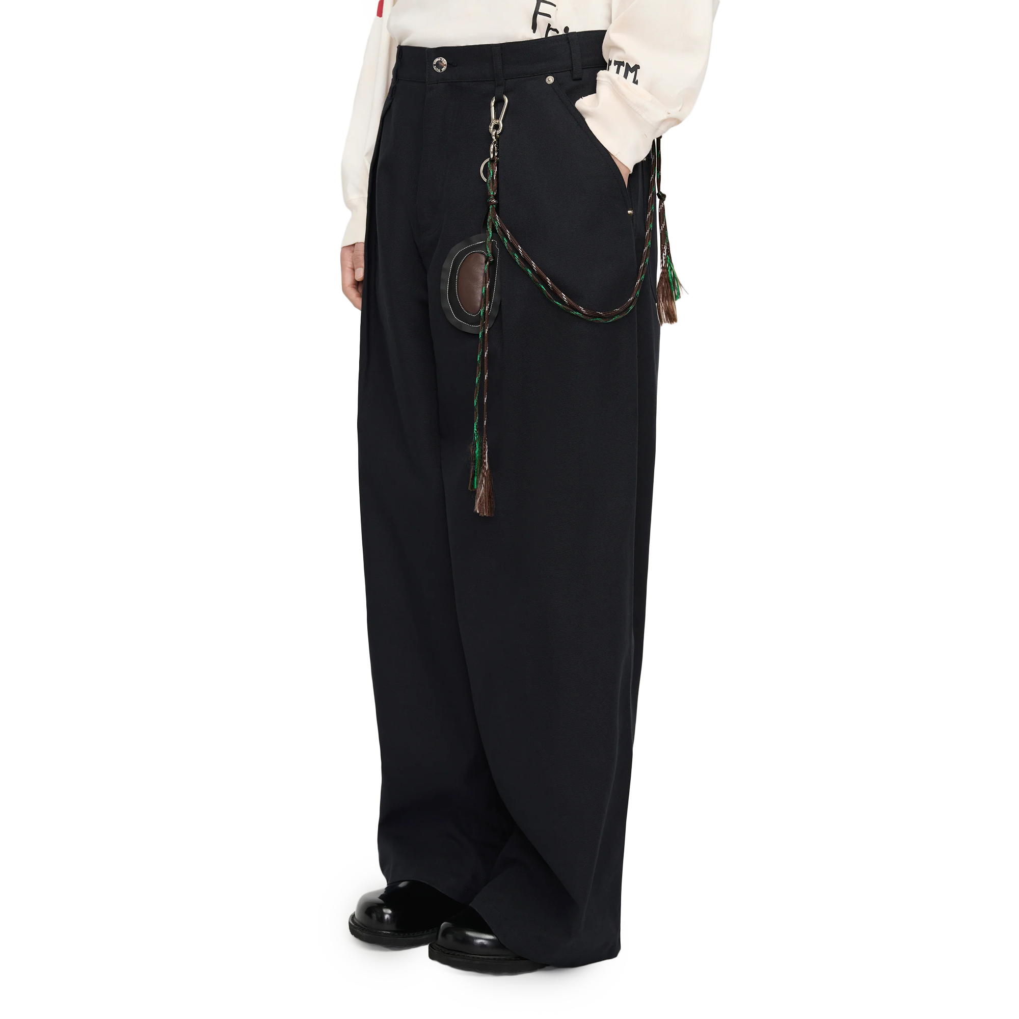 Song For The Mute Super Baggy Pant Black