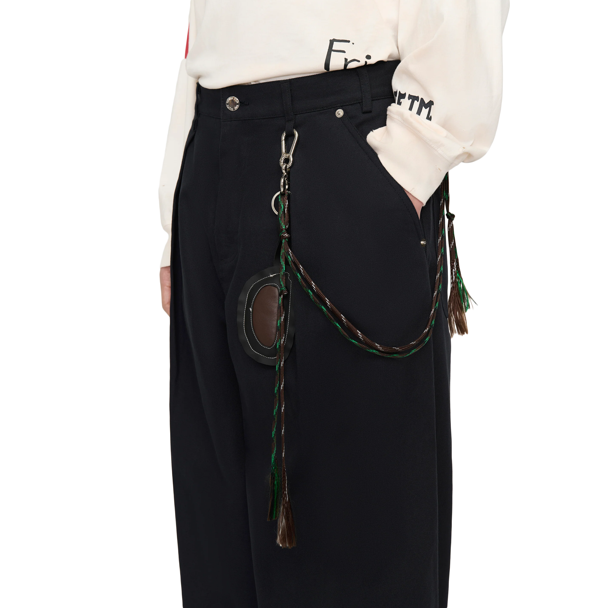 Song For The Mute Super Baggy Pant Black