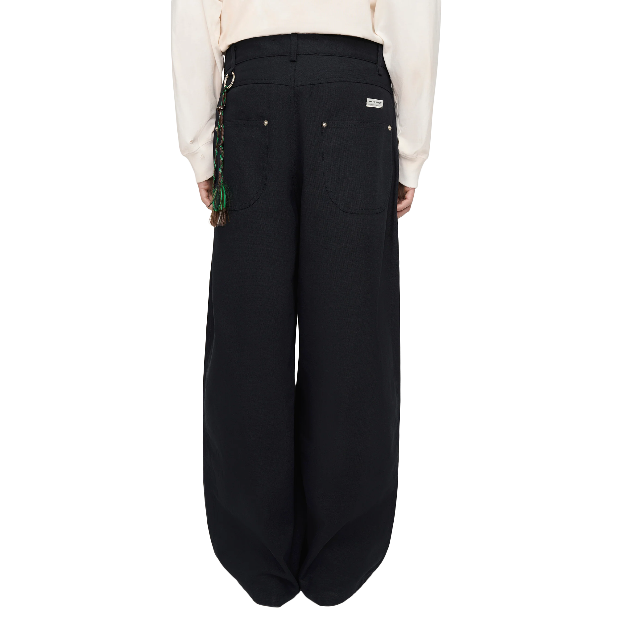 Song For The Mute Super Baggy Pant Black