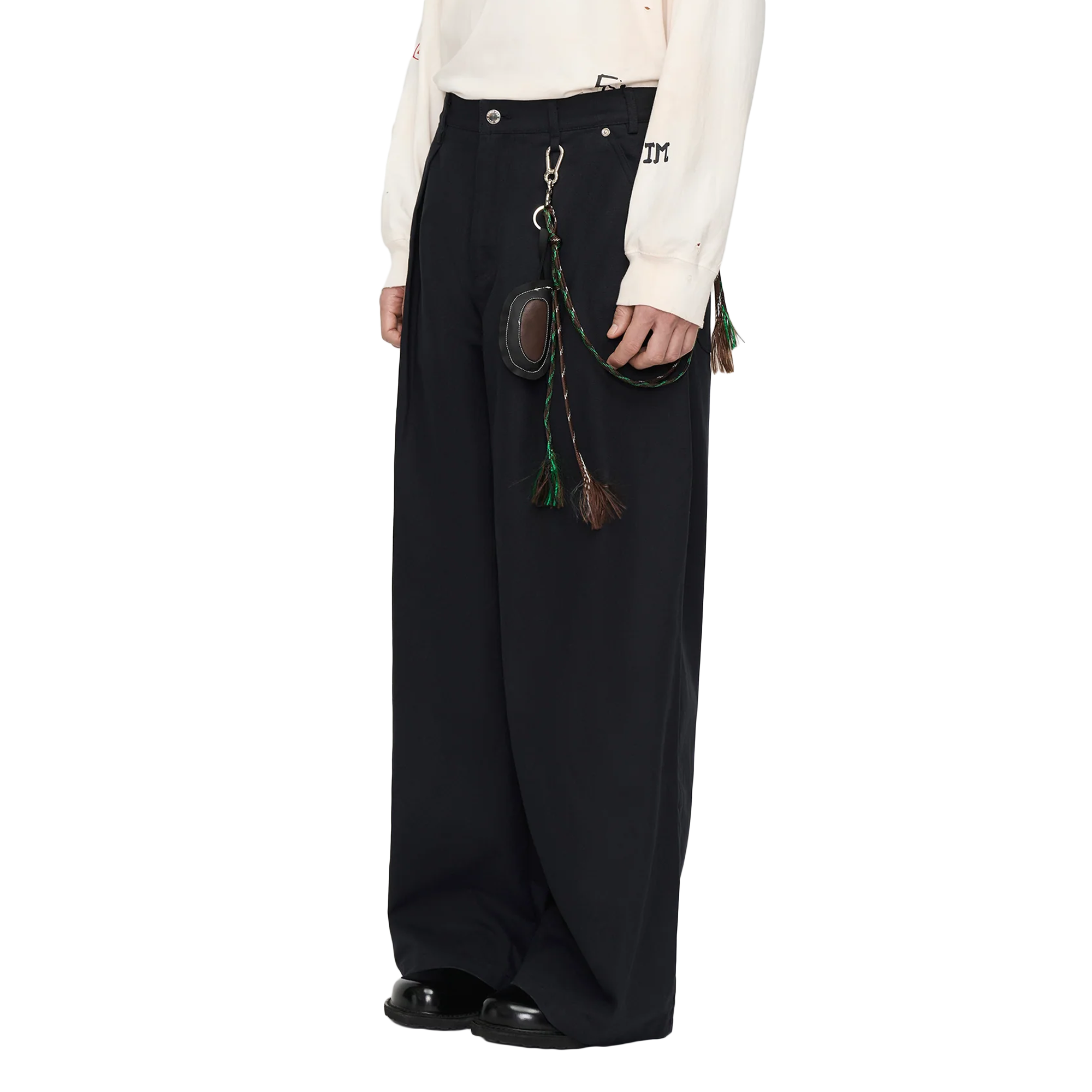 Song For The Mute Super Baggy Pant Black