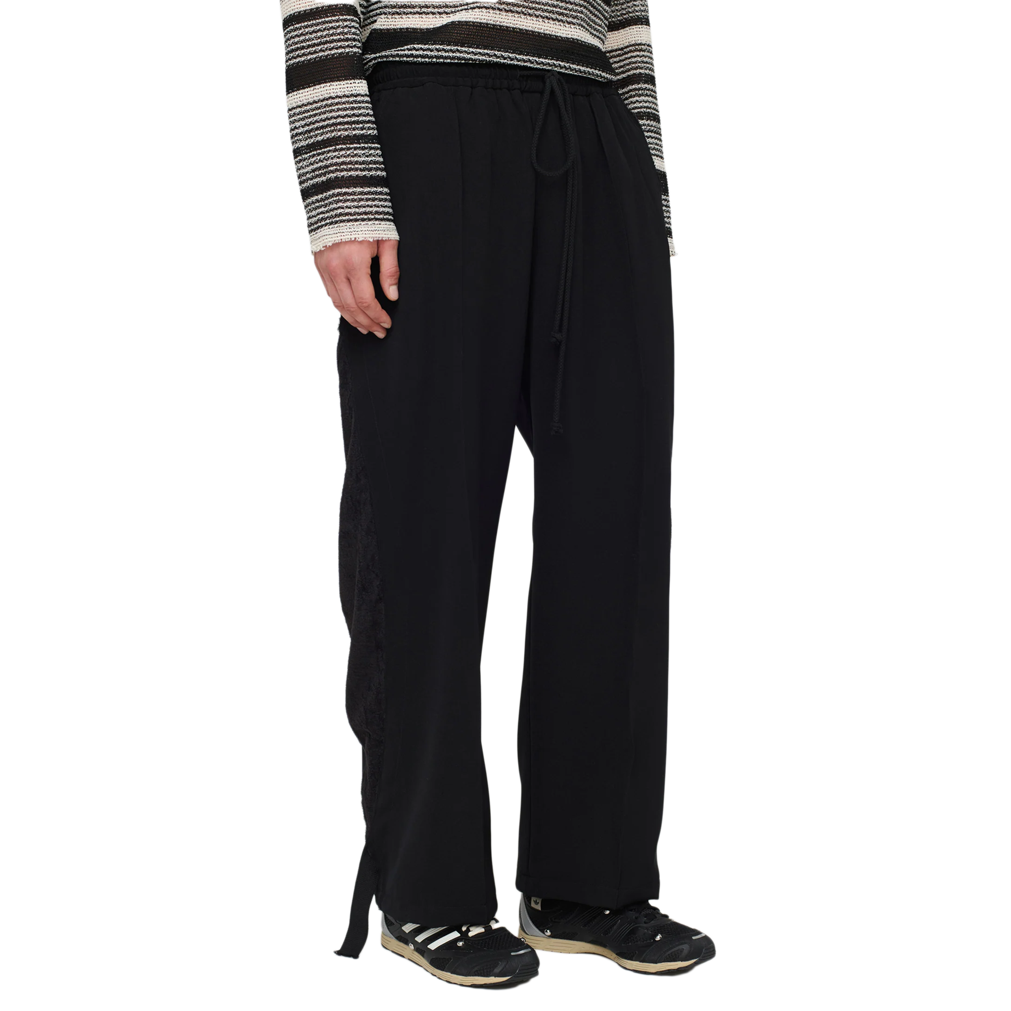 Song For The Mute Teardrop Track Pant Black