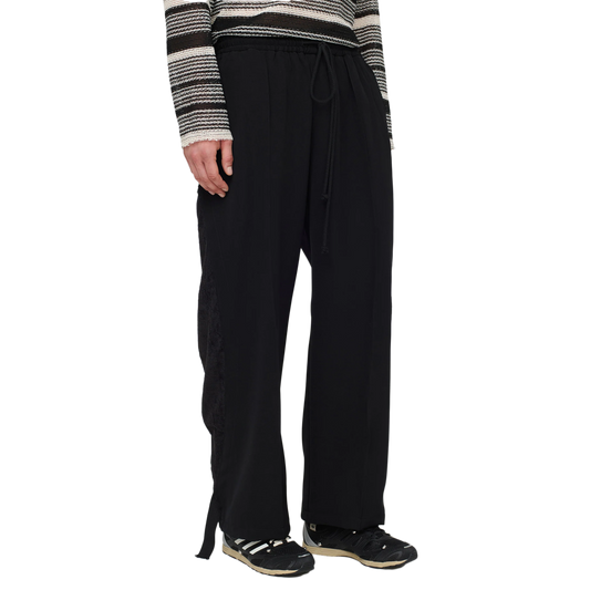 Song For The Mute Teardrop Track Pant Black