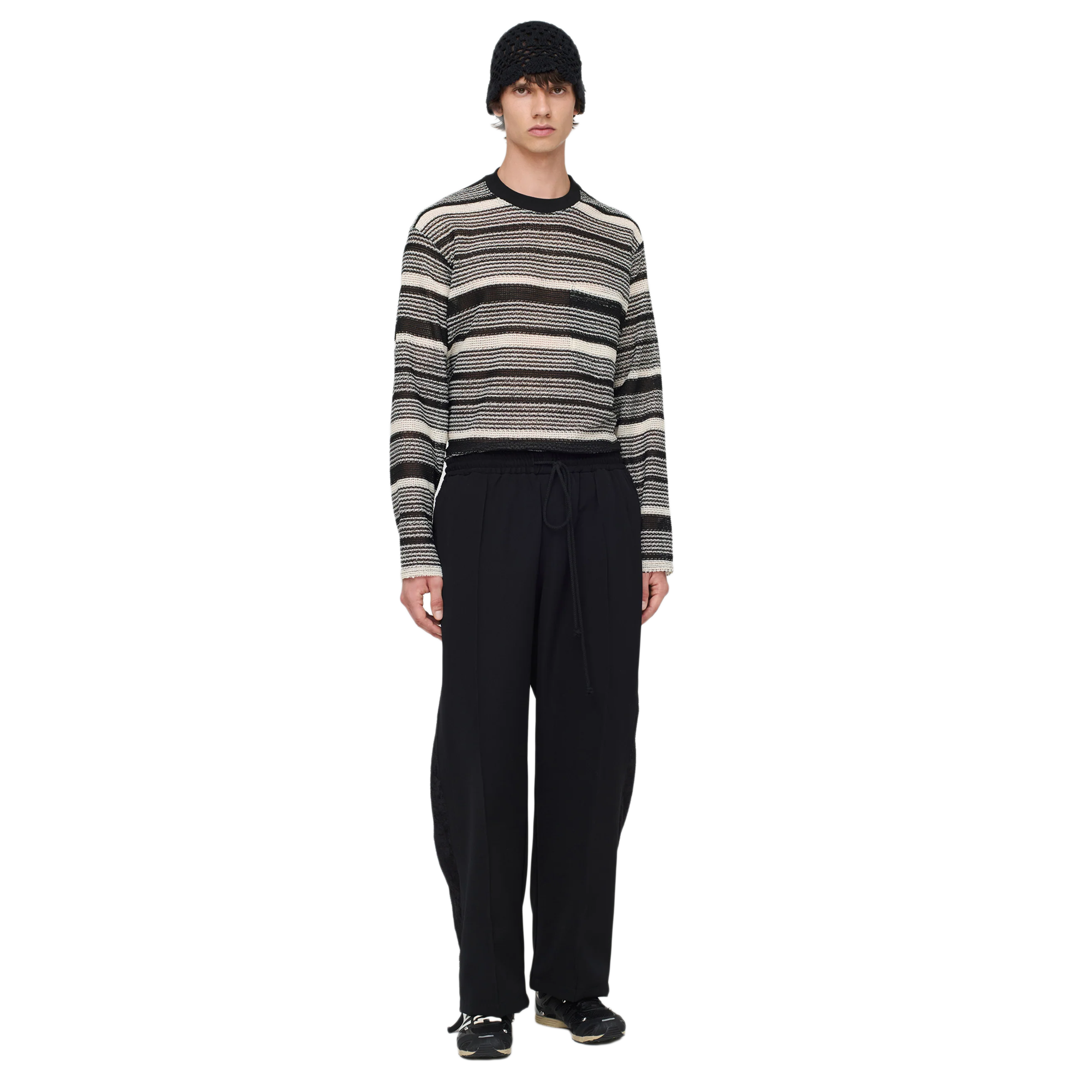 Song For The Mute Teardrop Track Pant Black