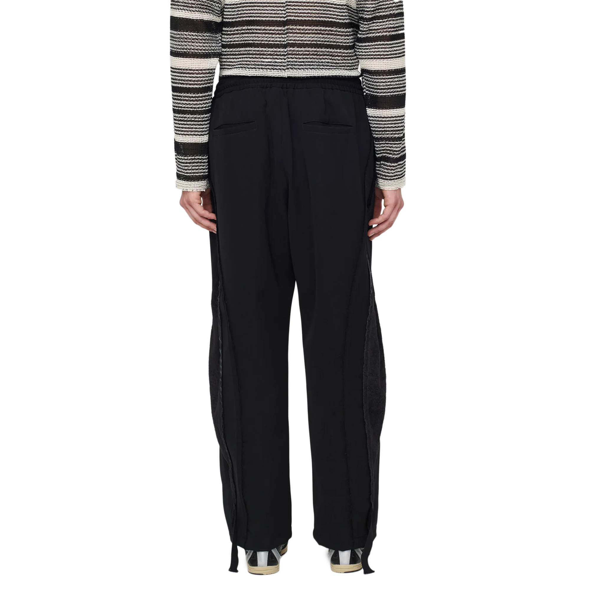 Song For The Mute Teardrop Track Pant Black
