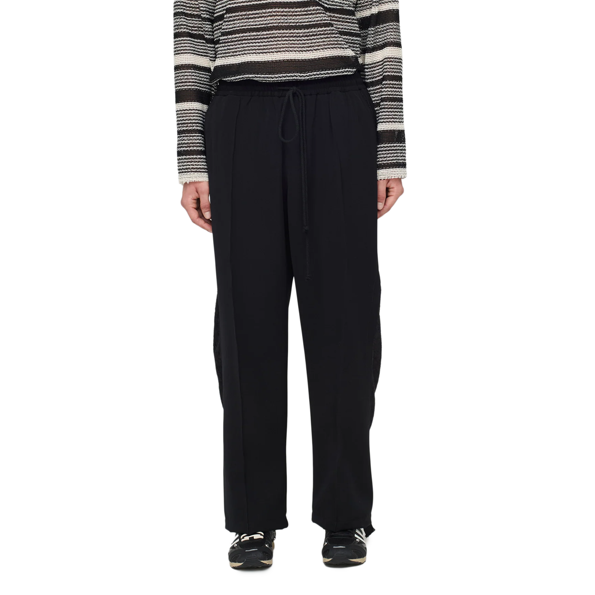 Song For The Mute Teardrop Track Pant Black