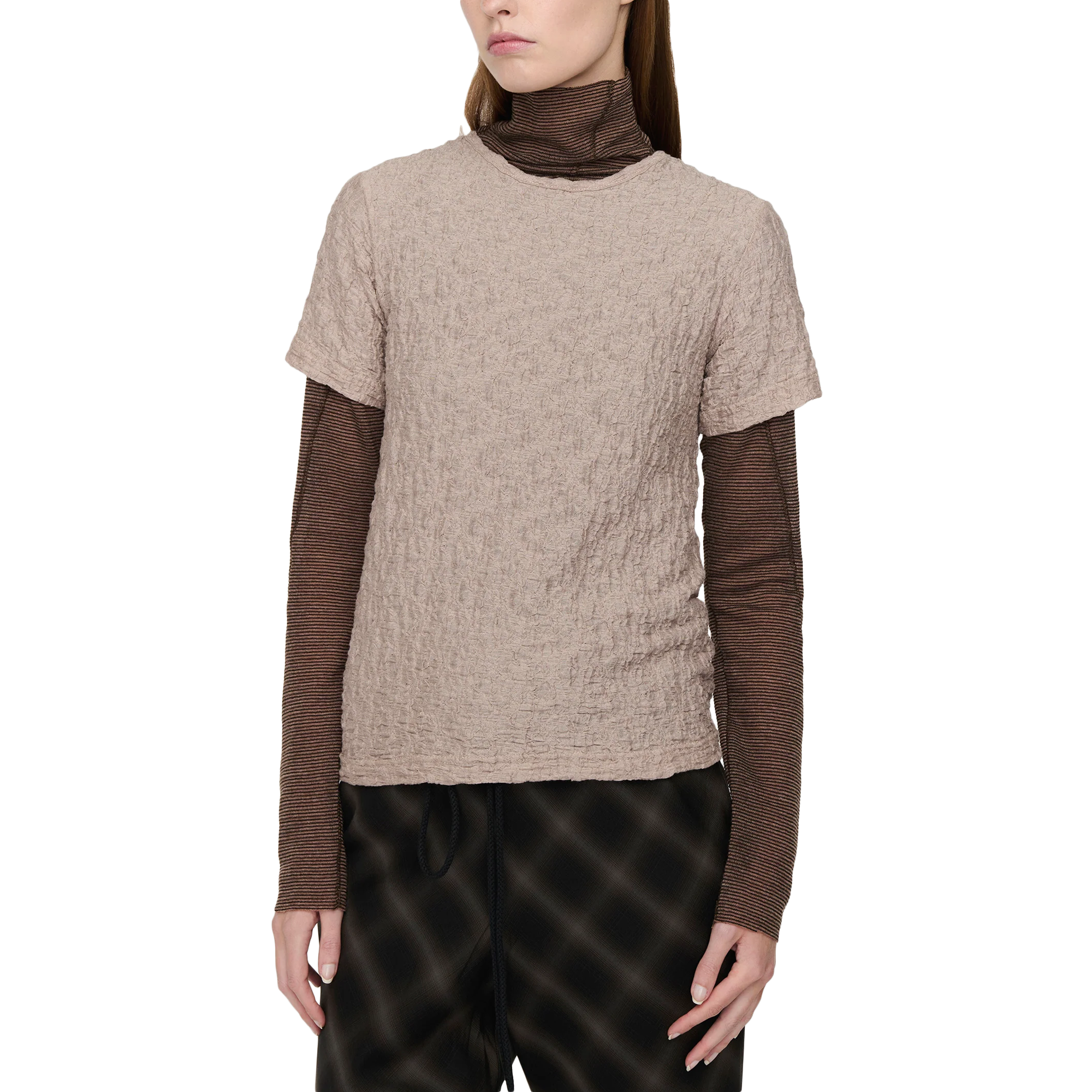 Song For The Mute Women's Slim T-Shirt Taupe