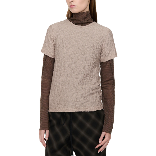 Song For The Mute Women's Slim T-Shirt Taupe