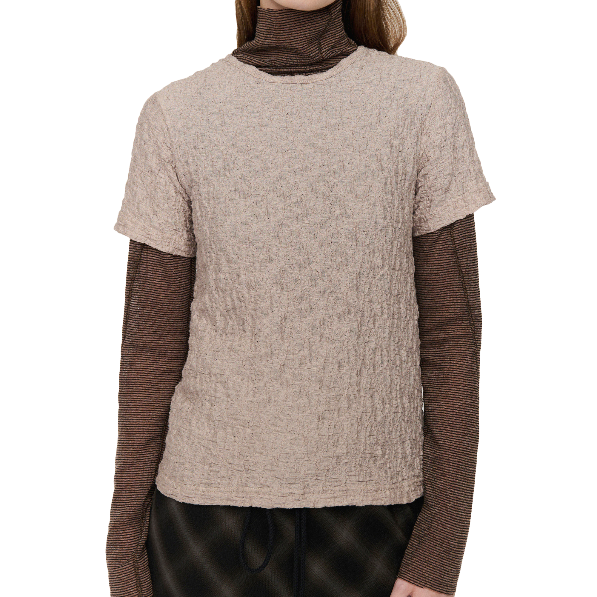 Song For The Mute Women's Slim T-Shirt Taupe