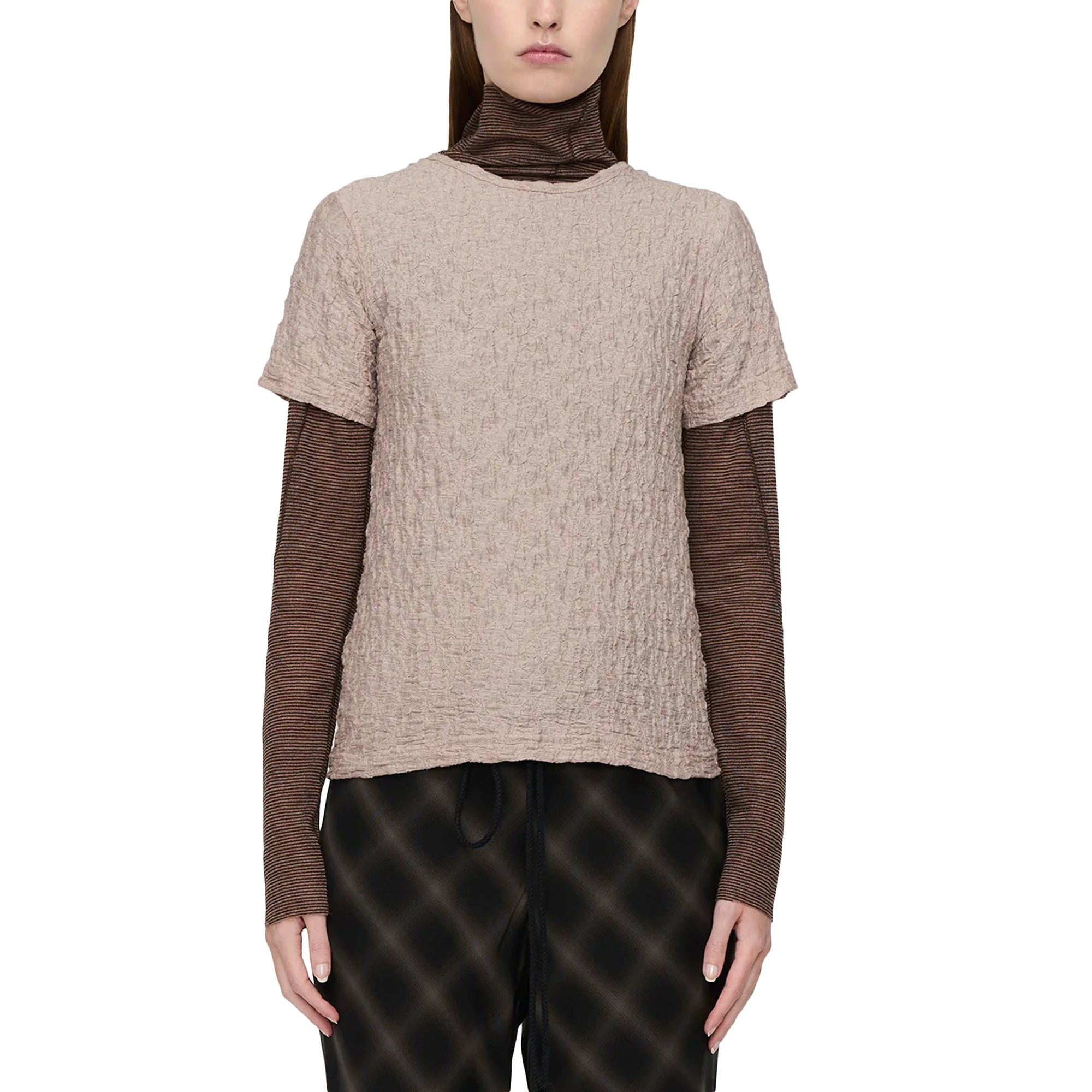 Song For The Mute Women's Slim T-Shirt Taupe