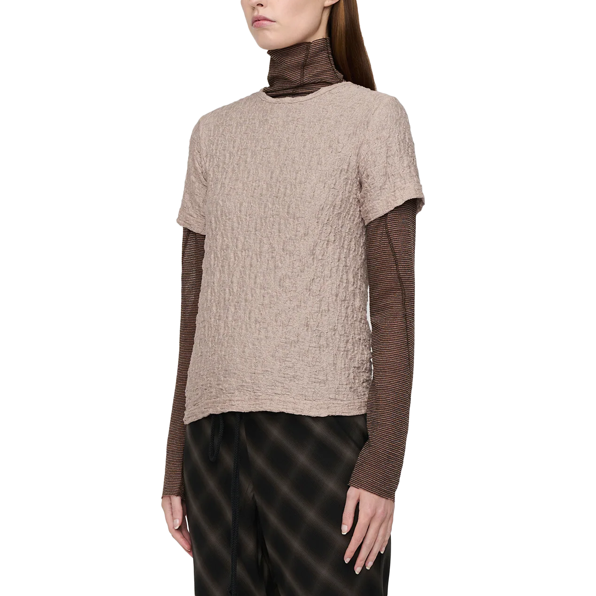 Song For The Mute Women's Slim T-Shirt Taupe