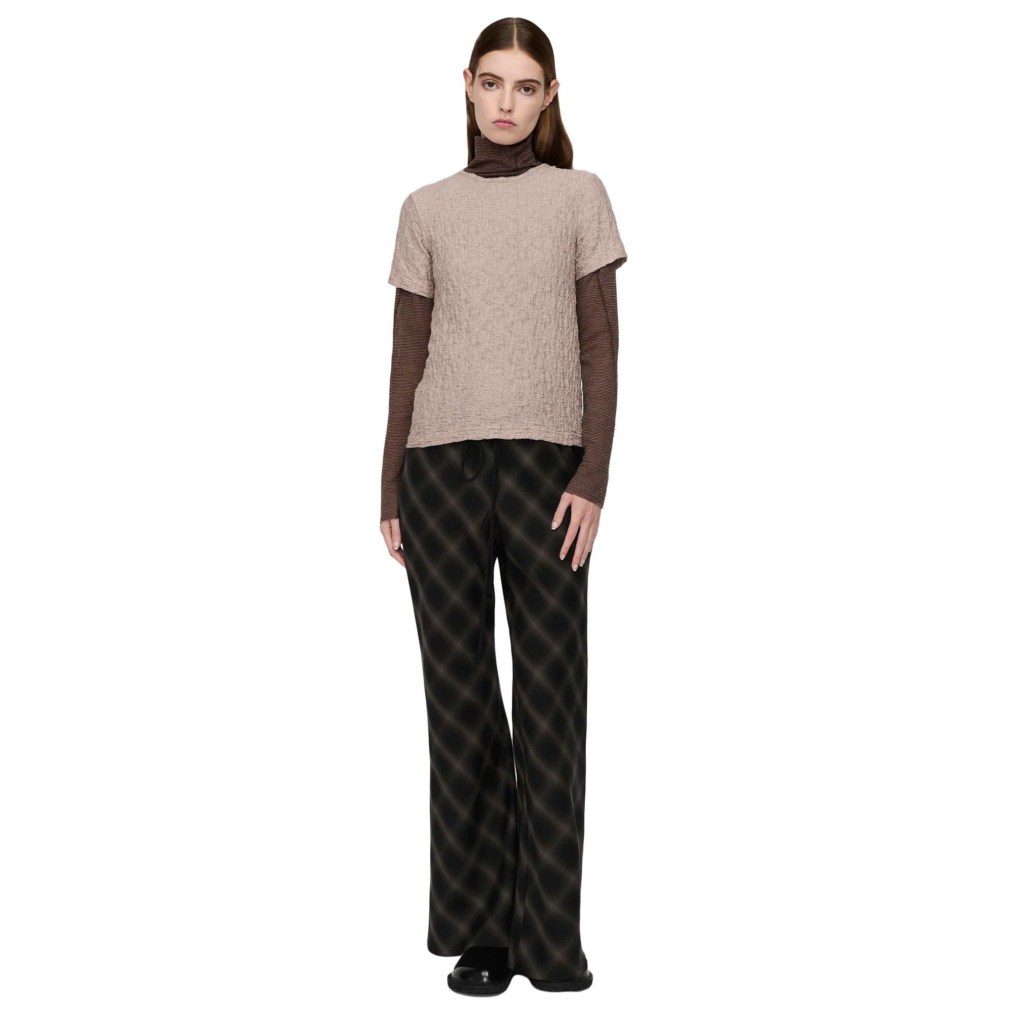Song For The Mute Women's Slim T-Shirt Taupe