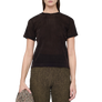 Song For The Mute Women's Slim Tee Brown