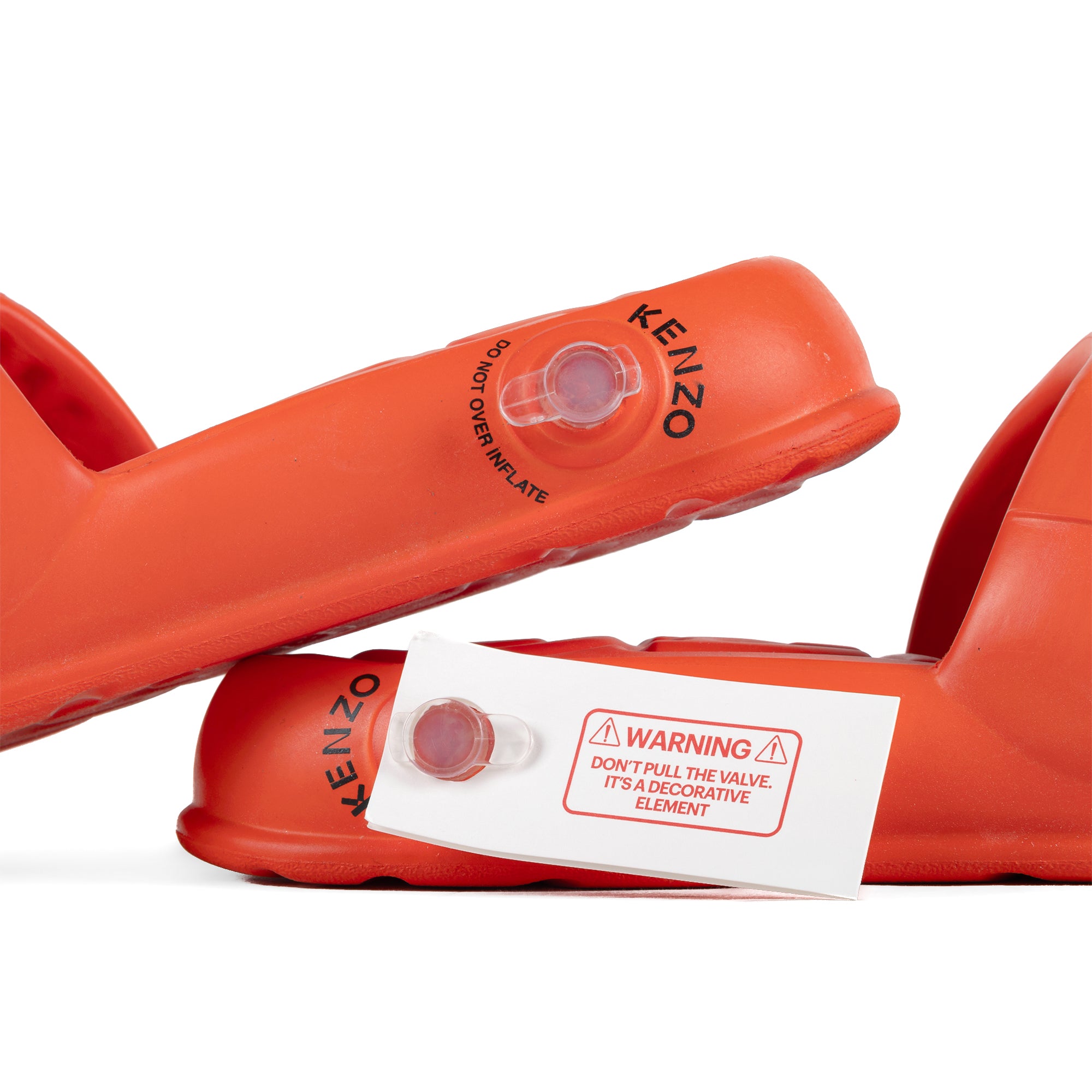 Kenzo Splash Slides Deep Orange FF55MU210E50.16