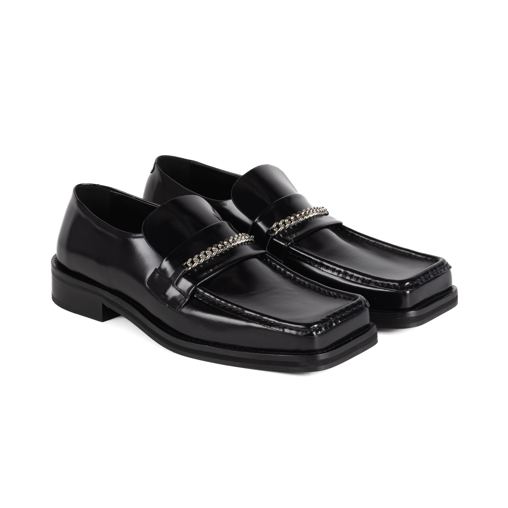 Martine Rose Square Toe Loafer Black – Laced