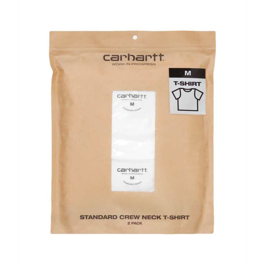 Carhartt WIP Standard Crew Neck Tee 2pack White
