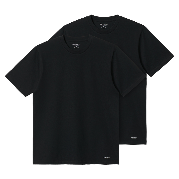 Carhartt WIP Standard Crew Neck T-Shirt Black + Black