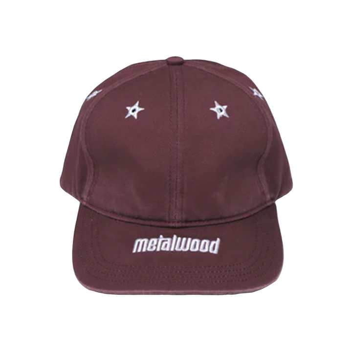 Metalwood Starshot 6-Panel Strapback Hat Eggplant