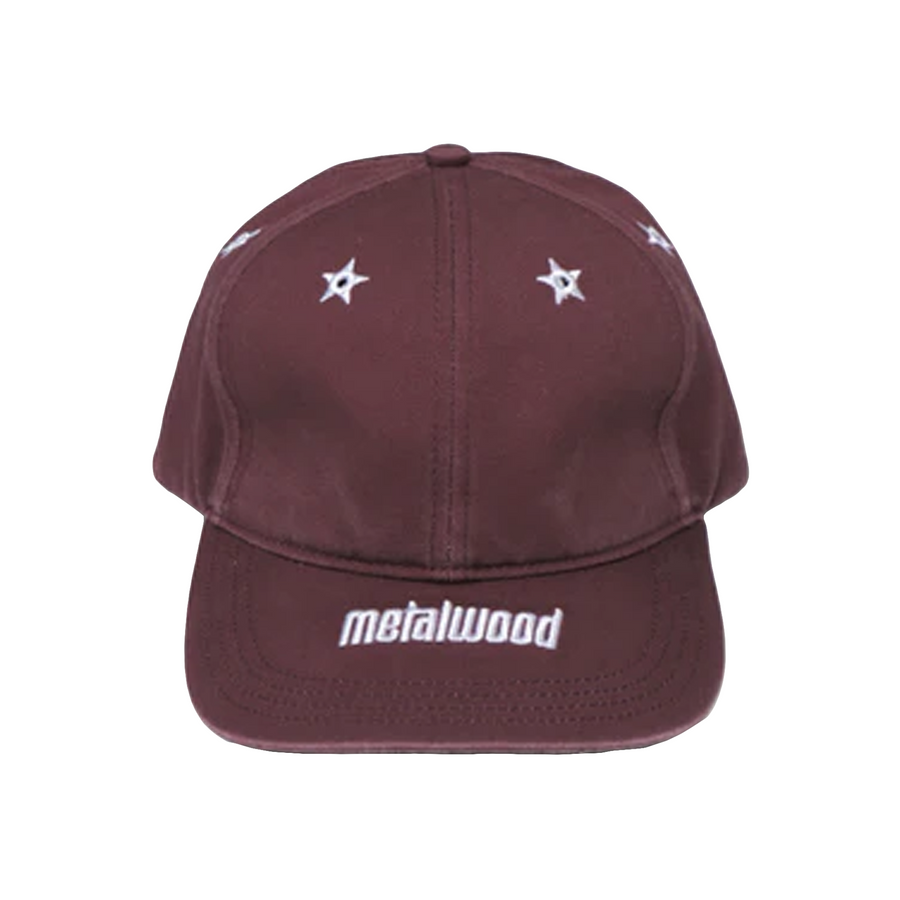 Metalwood Starshot 6-Panel Strapback Hat Eggplant