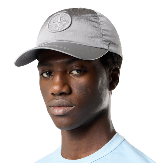 Stone Island Baseball Cap Pearl Grey 9100011