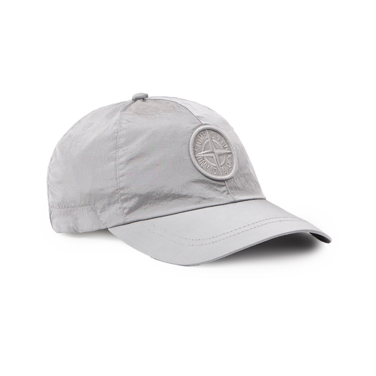 Stone Island Baseball Cap Pearl Grey 9100011