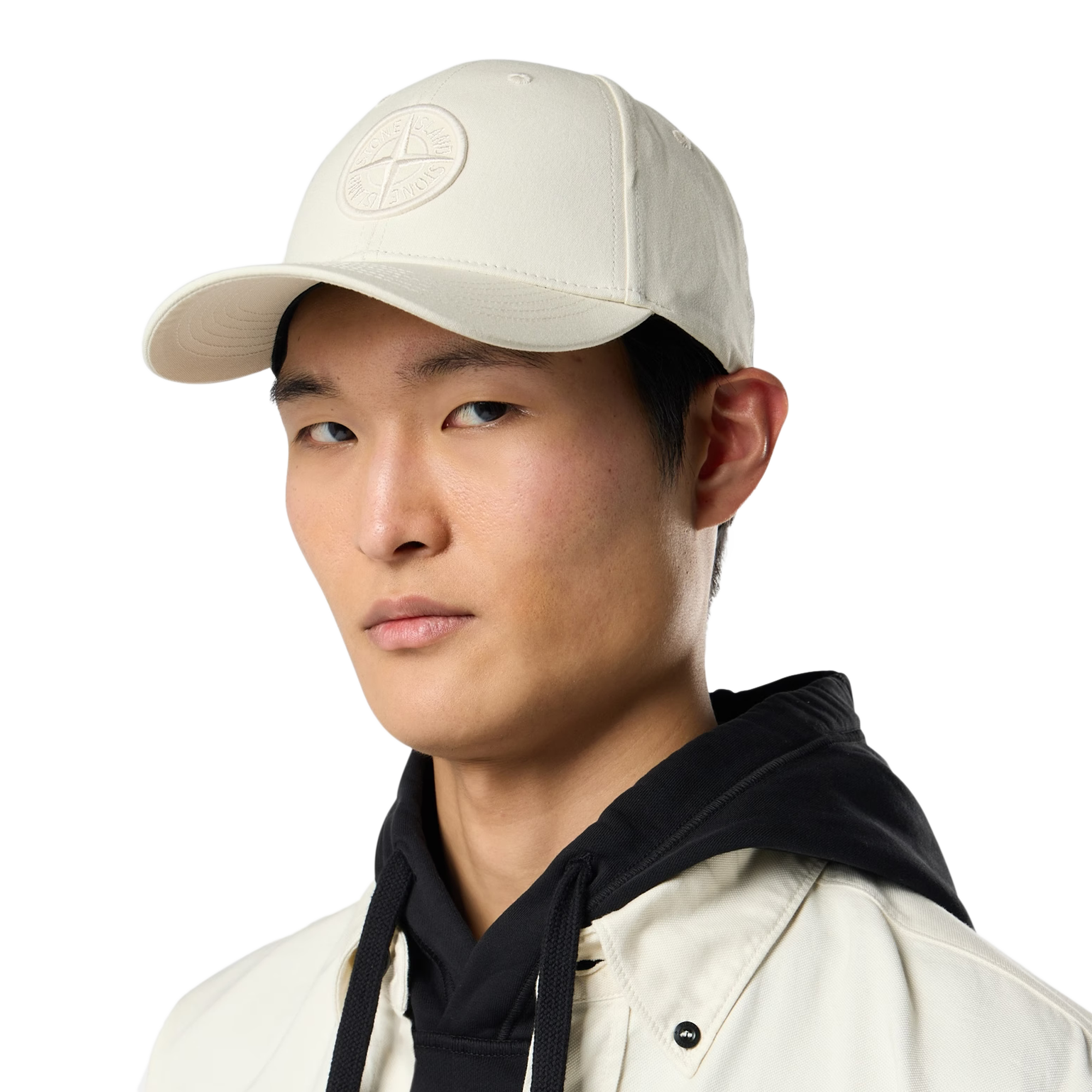 Stone Island Baseball Cap Ivory 9100013