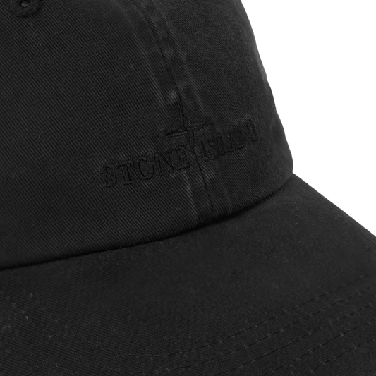 Stone Island Baseball Cap 910009 Black
