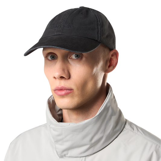 Stone Island Baseball Cap 910009 Black