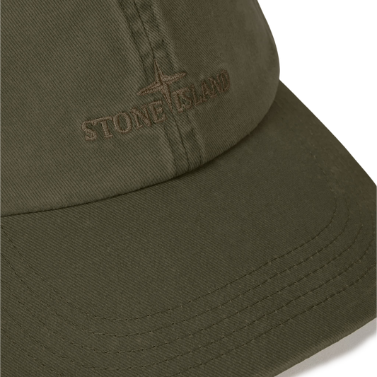 Stone Island Baseball Cap 910009 Military Green