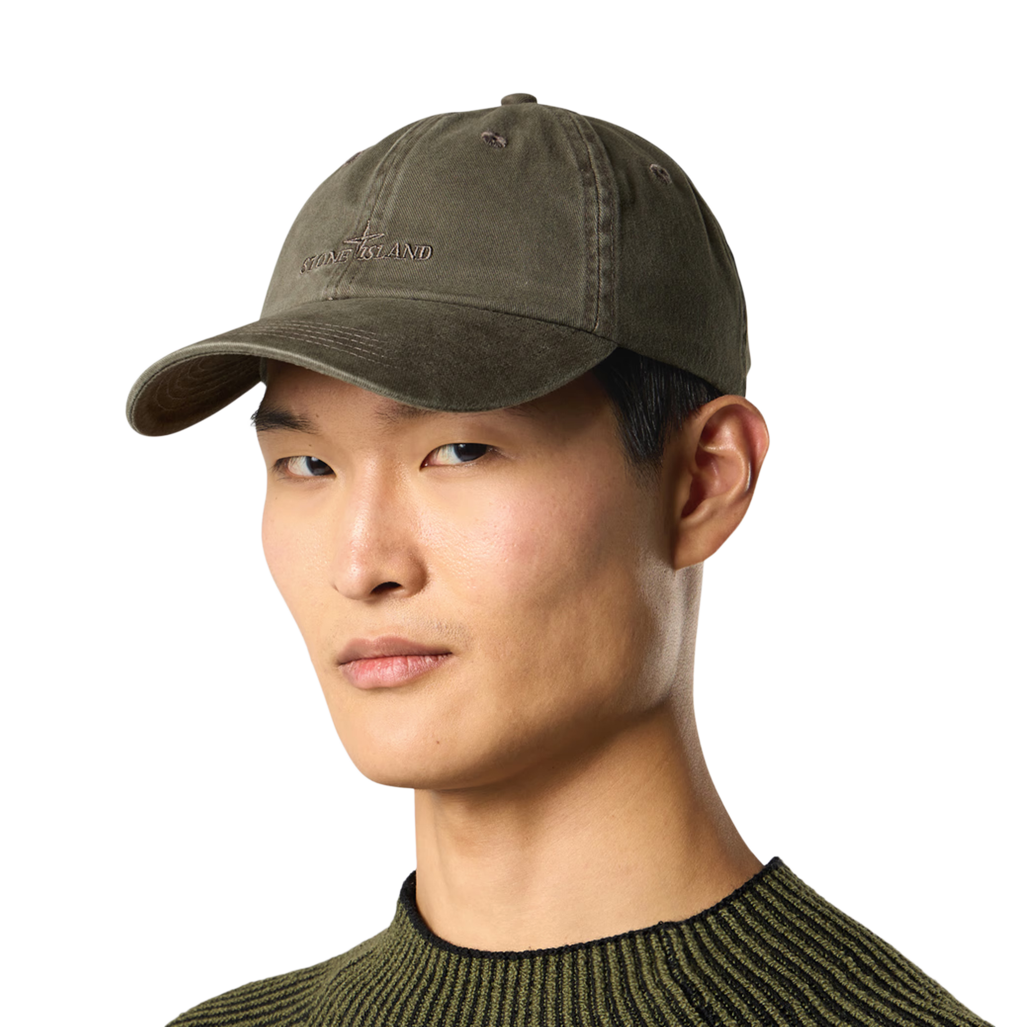 Stone Island Baseball Cap 910009 Military Green