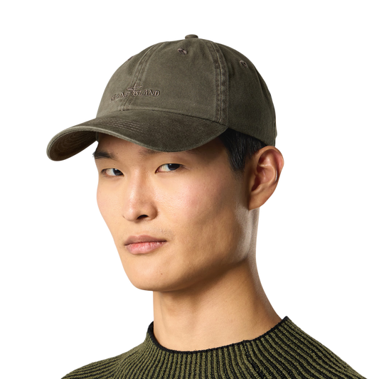 Stone Island Baseball Cap 910009 Military Green