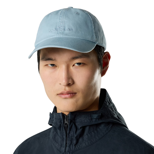 Stone Island Baseball Cap Dust Blue 9100002
