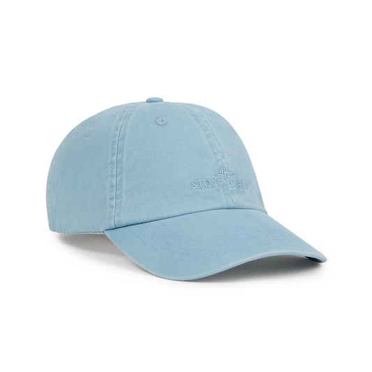 Stone Island Baseball Cap Dust Blue 9100002