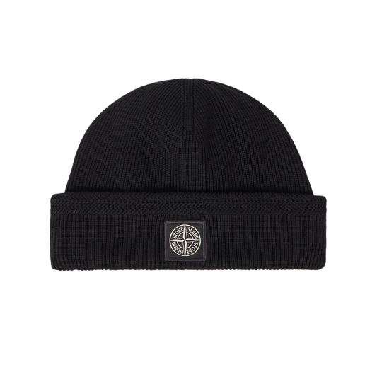 Stone Island Beanie Black N100102