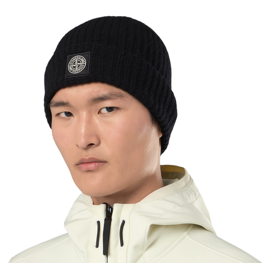 Stone Island Beanie N100012 Black