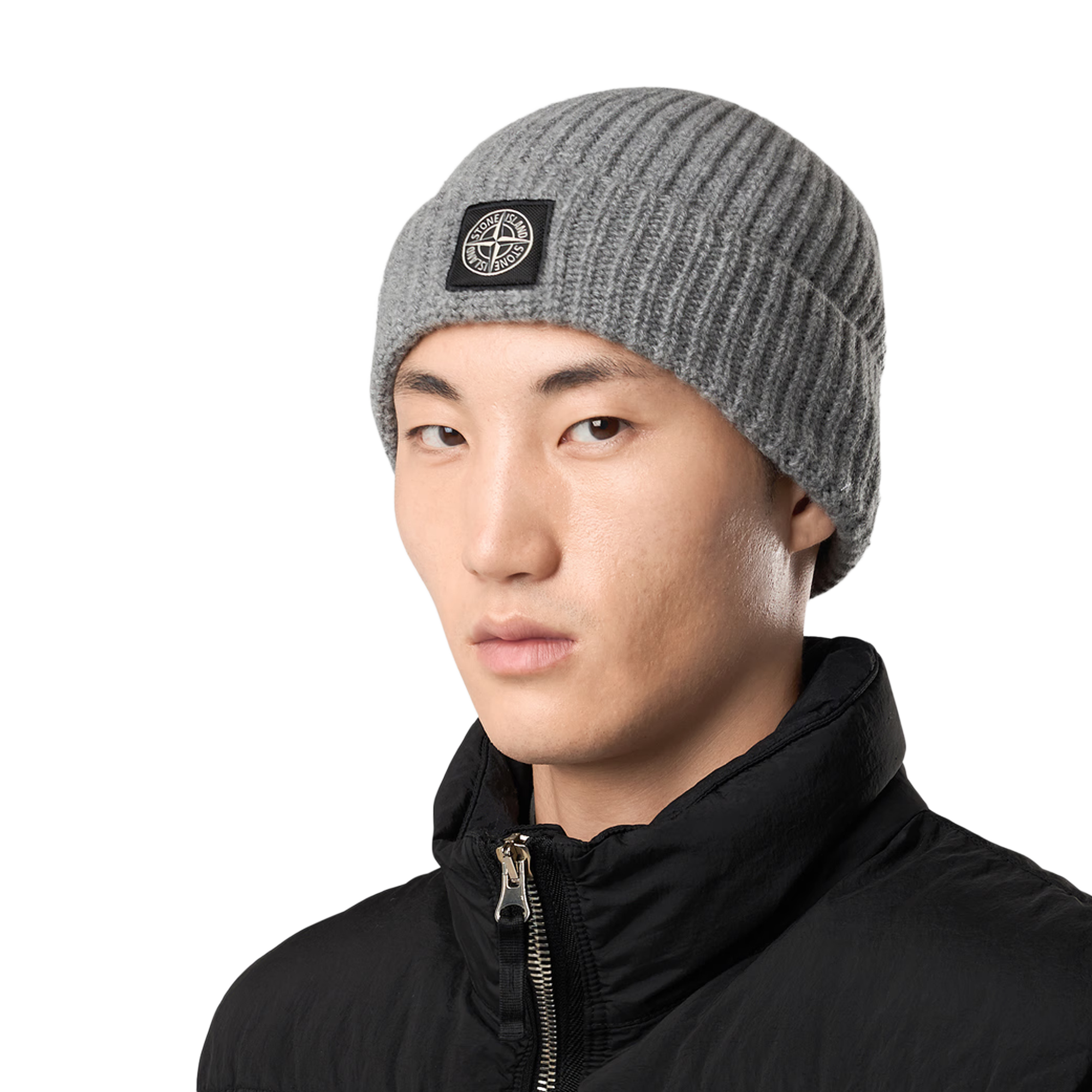 Stone Island Beanie N100012 Cement Melange