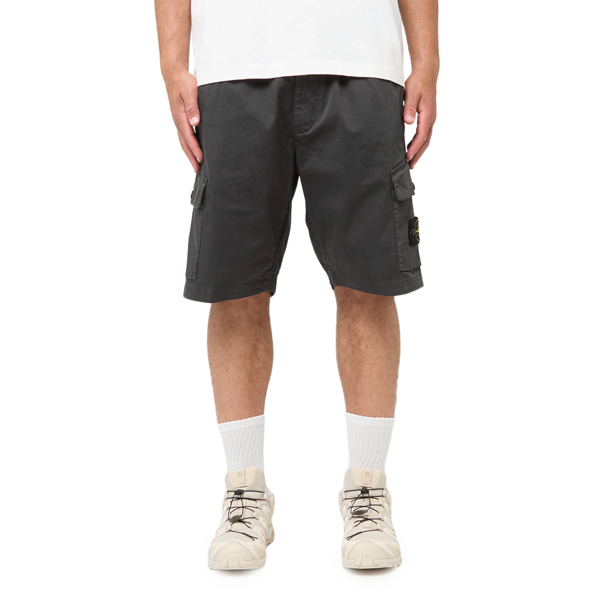 Stone Island Bermuda Shorts Charcoal K1S15L100L03
