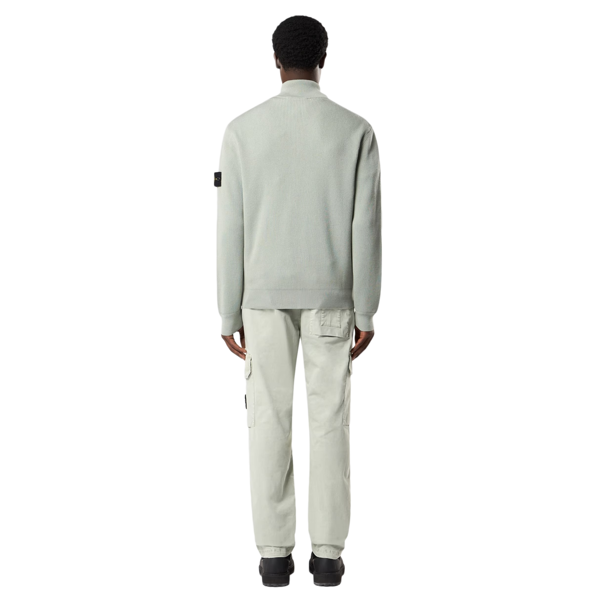 Stone Island Cardigan Sage 5100126