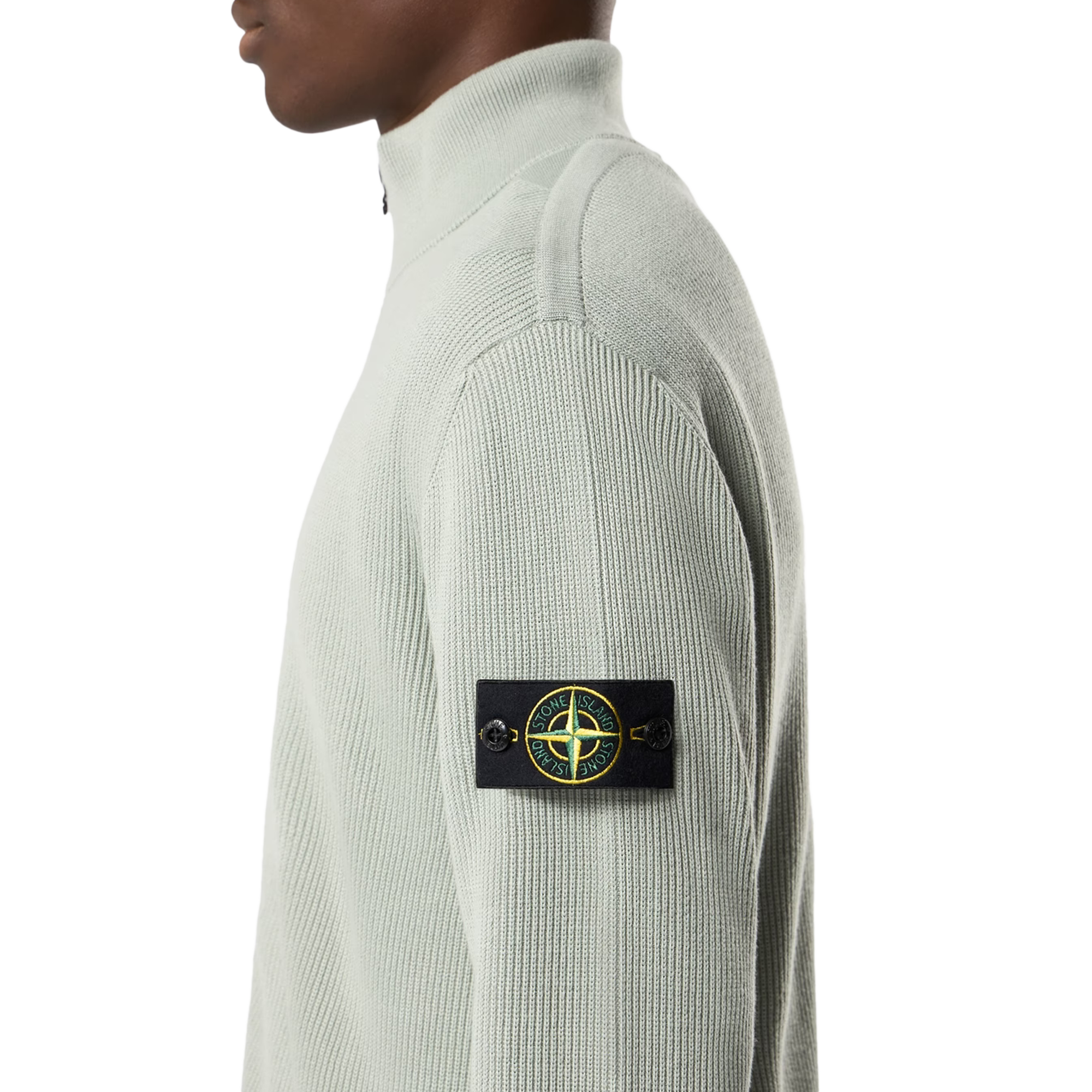 Stone Island Cardigan Sage 5100126