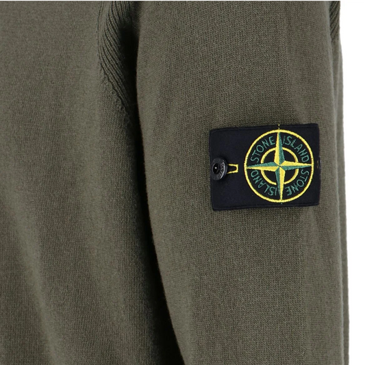 Stone Island Crew Neck 510001 Military Green