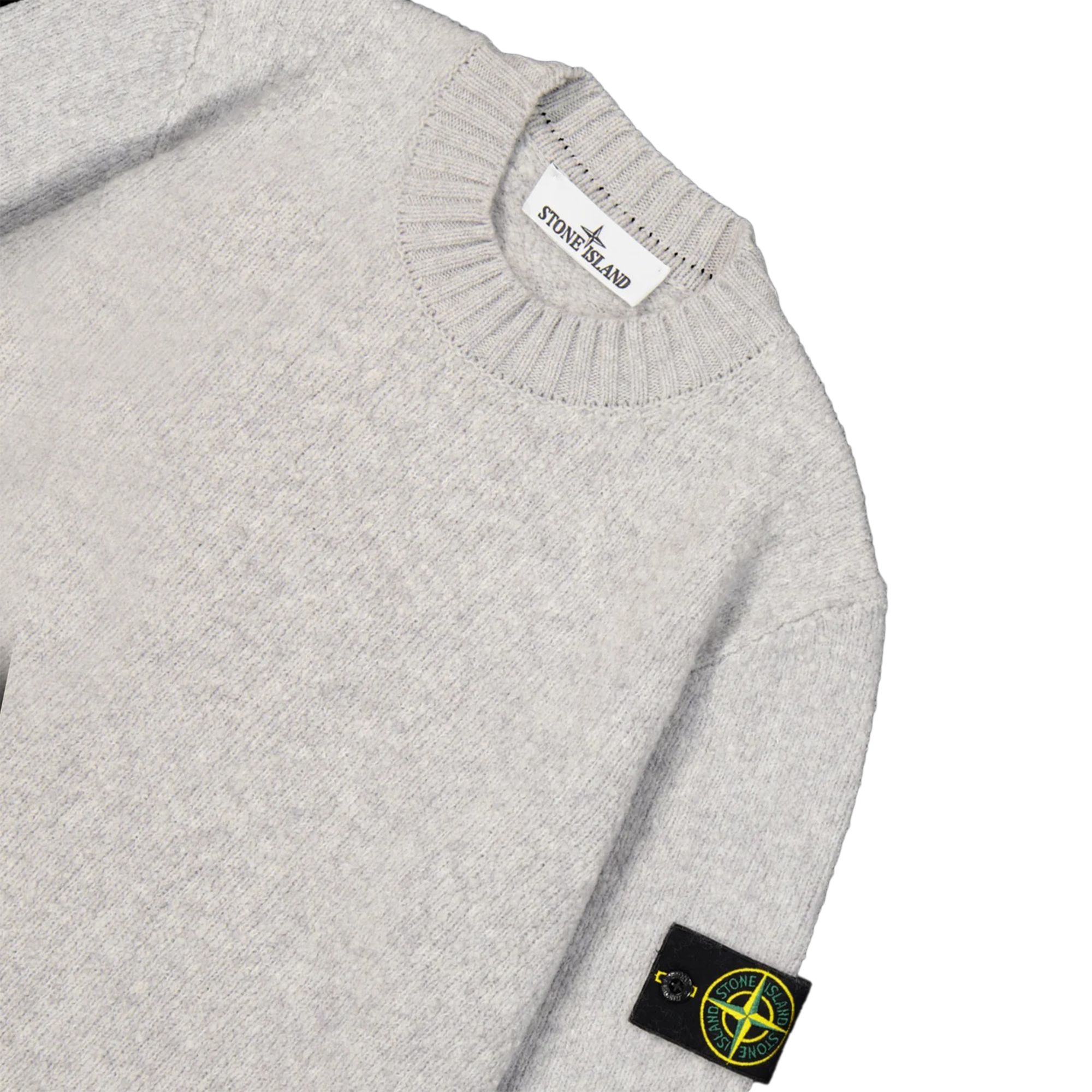 Stone Island Crew Neck 5100056 Melange Grey