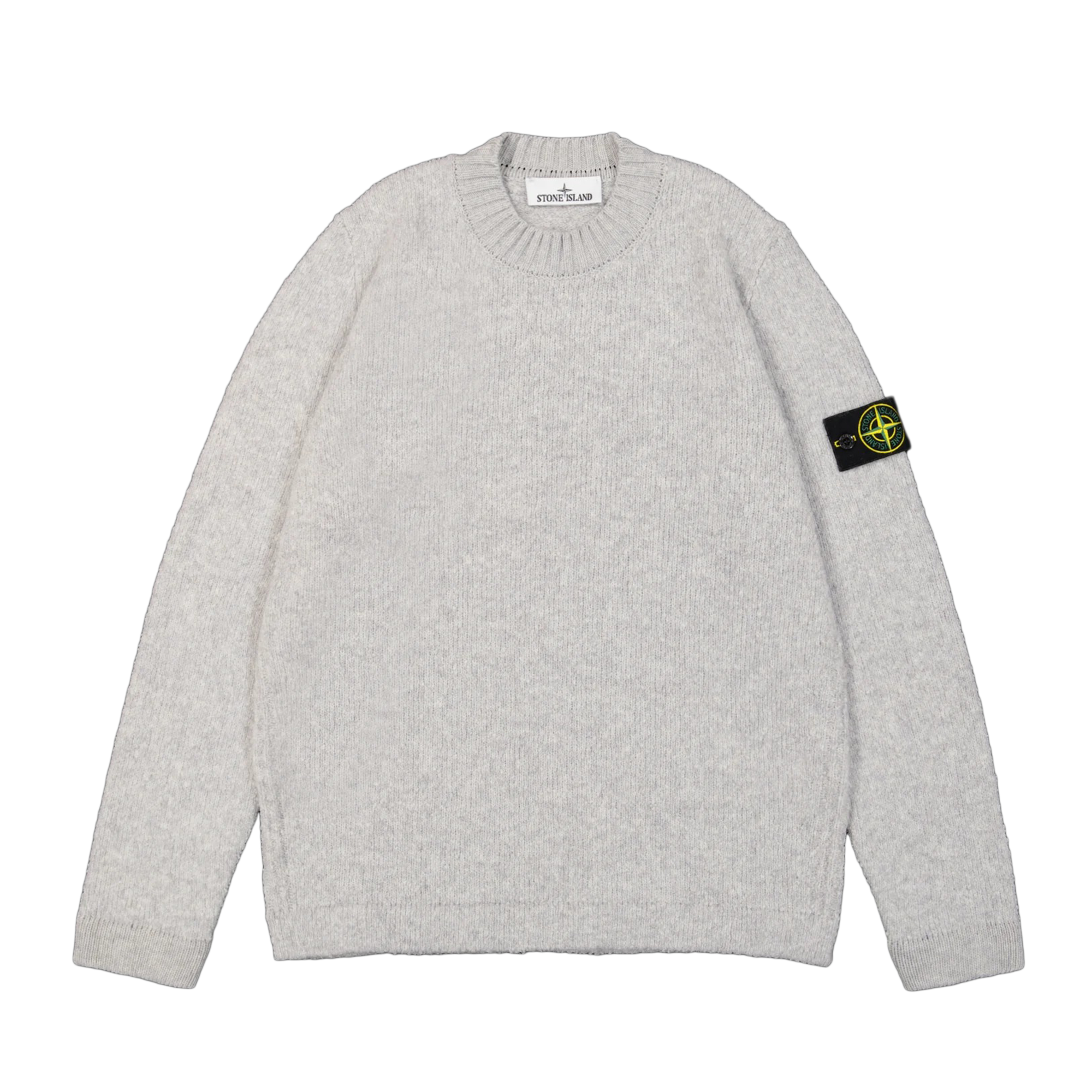 Stone Island Crew Neck 5100056 Melange Grey