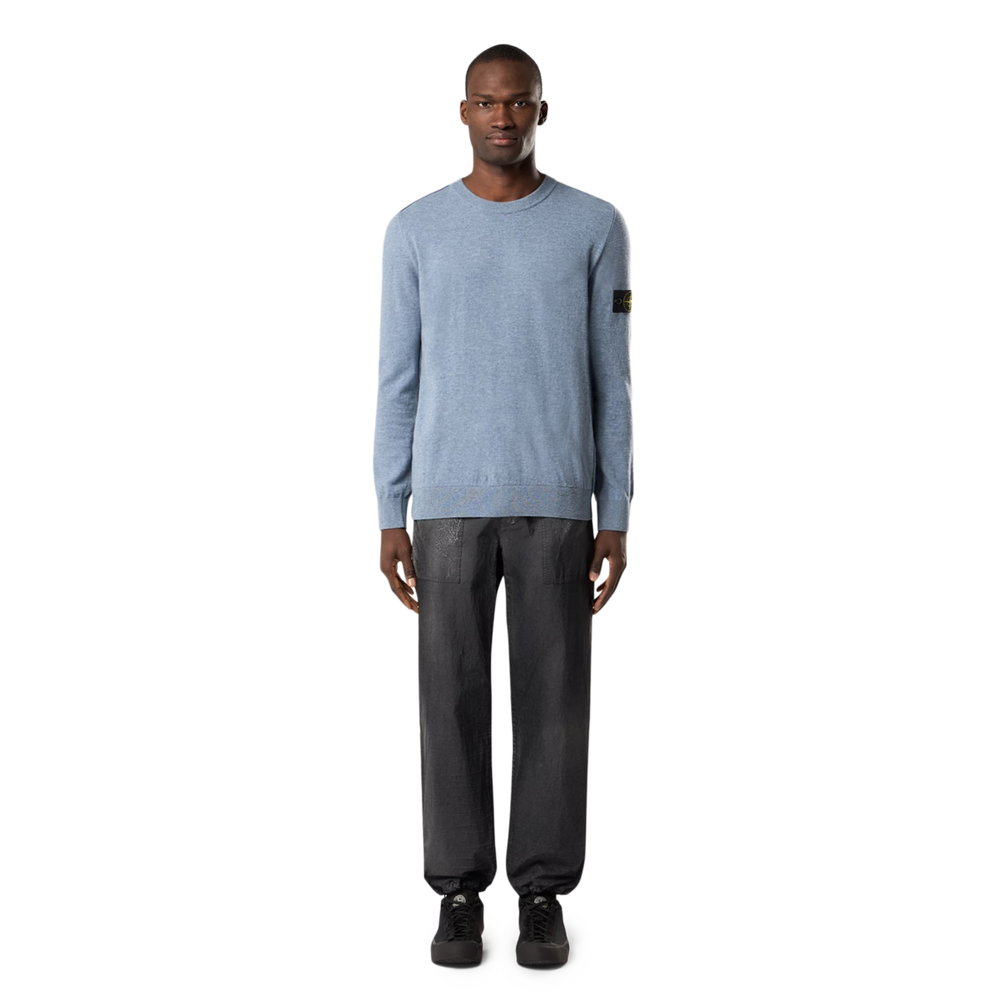 Stone Island Crew Neck Avio Blue 5100010