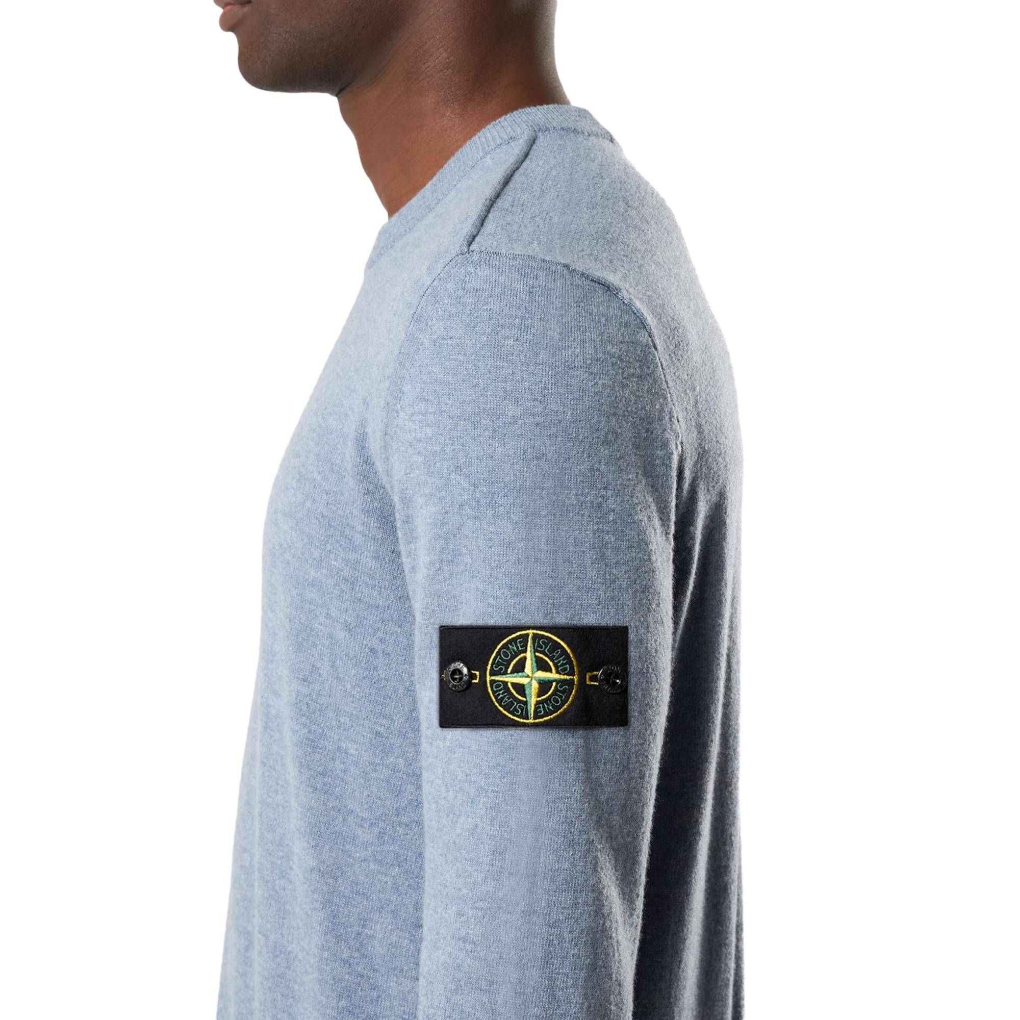 Stone Island Crew Neck Avio Blue 5100010