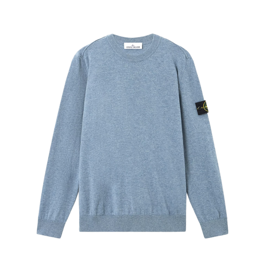 Stone Island Crew Neck Avio Blue 5100010