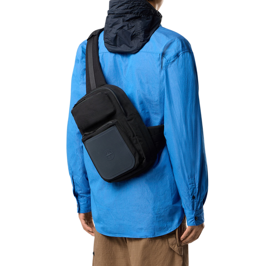 Stone Island Cross Body Bag Navy Blue 9200030