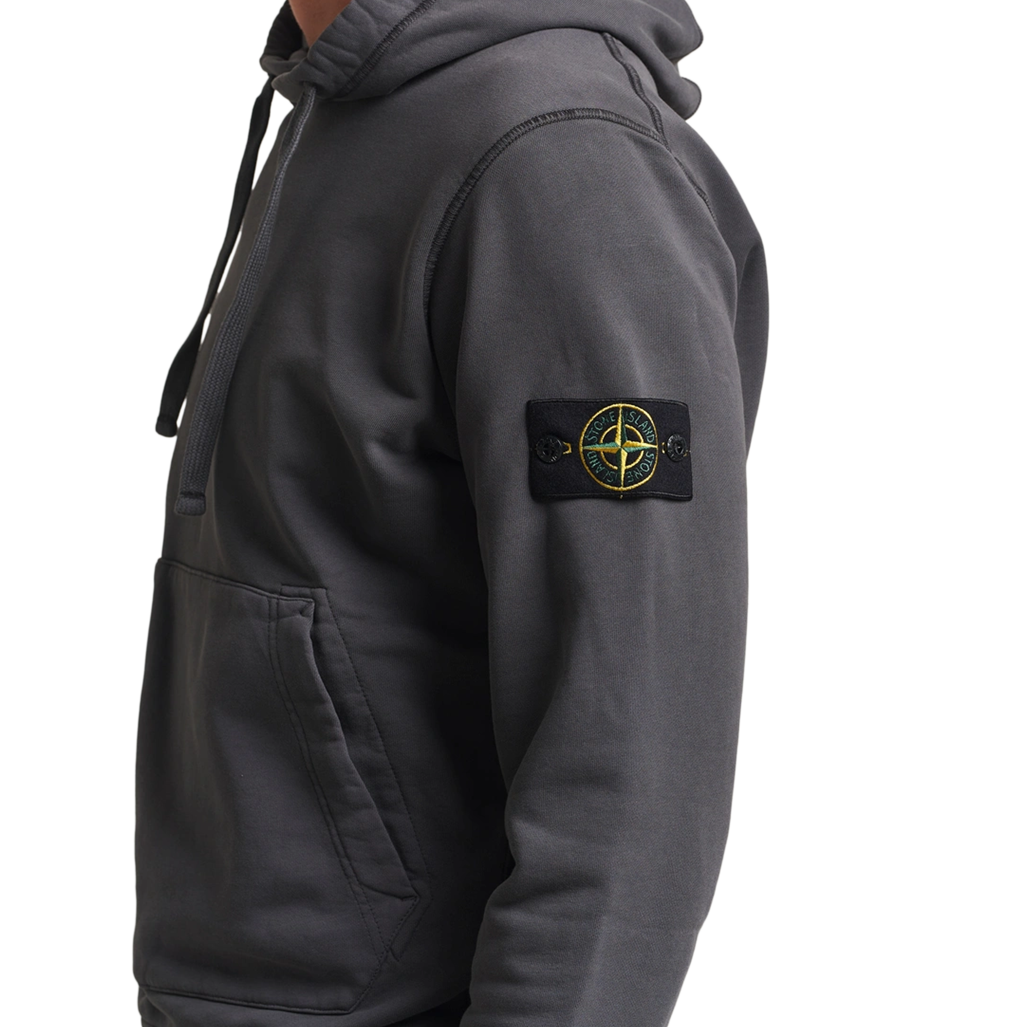 Stone Island Hoodie Sweater 6100062 Lead Grey
