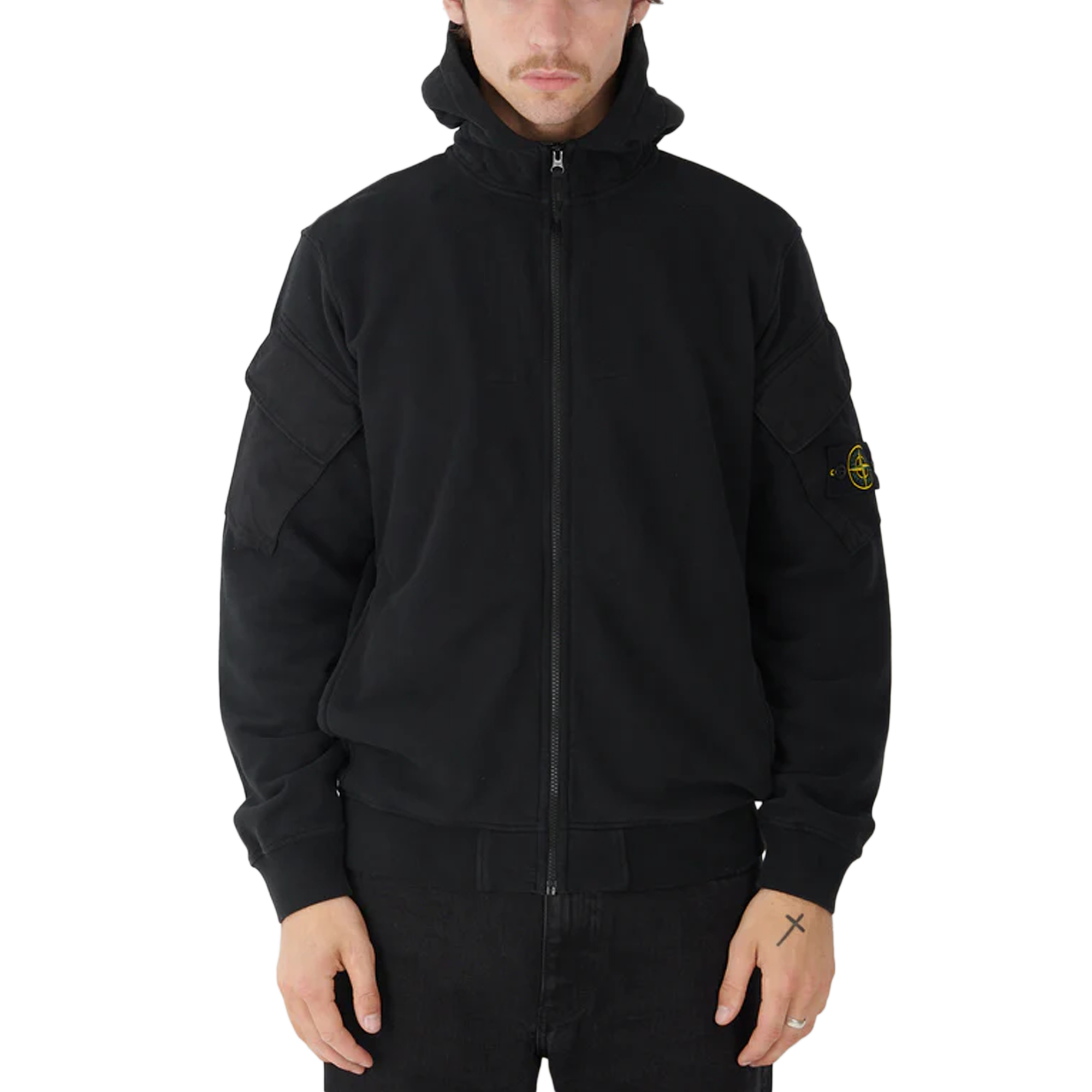 Stone Island Hoodie Sweater 610009 Black
