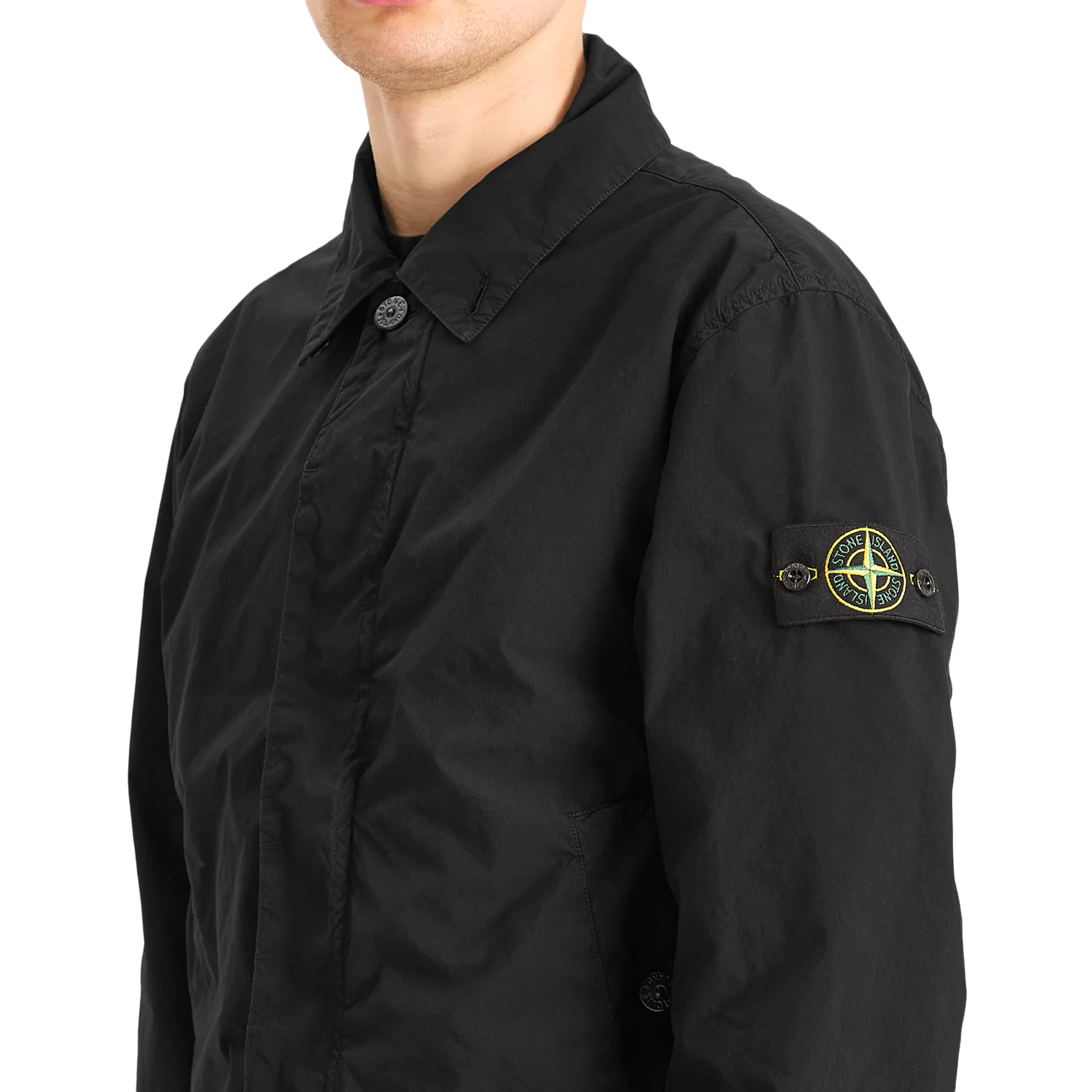Stone Island Jacket Black K1S154100025